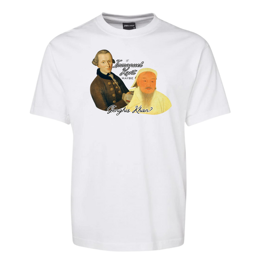 Immanuel Kant/Gengis Khan Meme Tee
